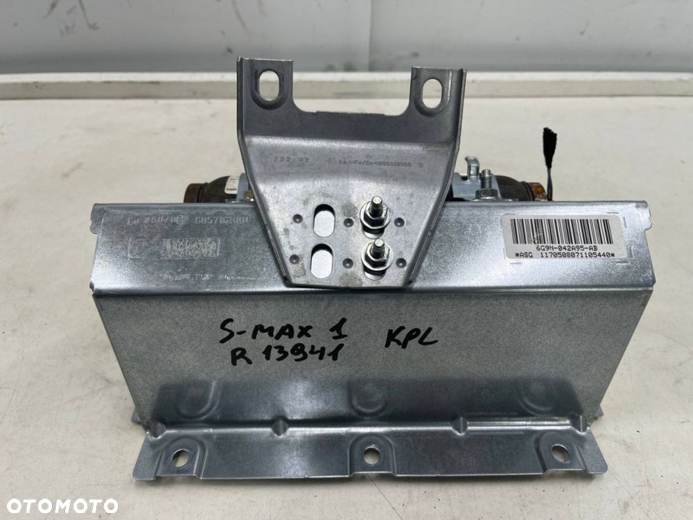 Airbag Ford S-Max MK1 Galaxy MK2 06-14r. poduszka powietrzna kolanowa kierownicy pasażera KOMPLET - 11