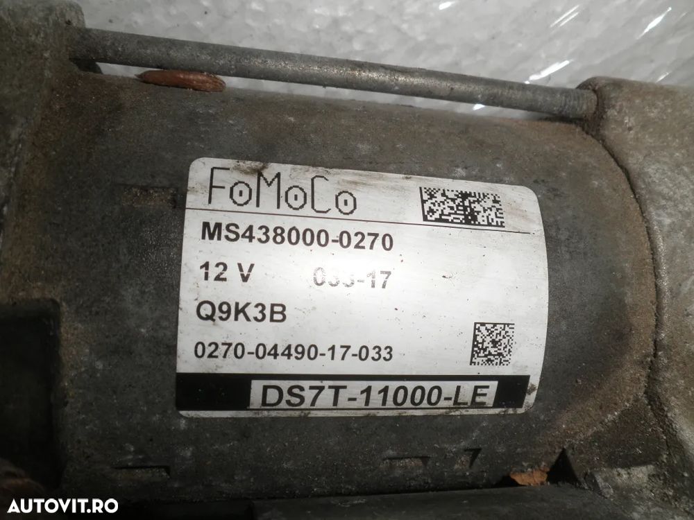 Electromotor Ford Mondeo 5, Kuga, 2.0 TDCI DS7T-11000-LE - 3
