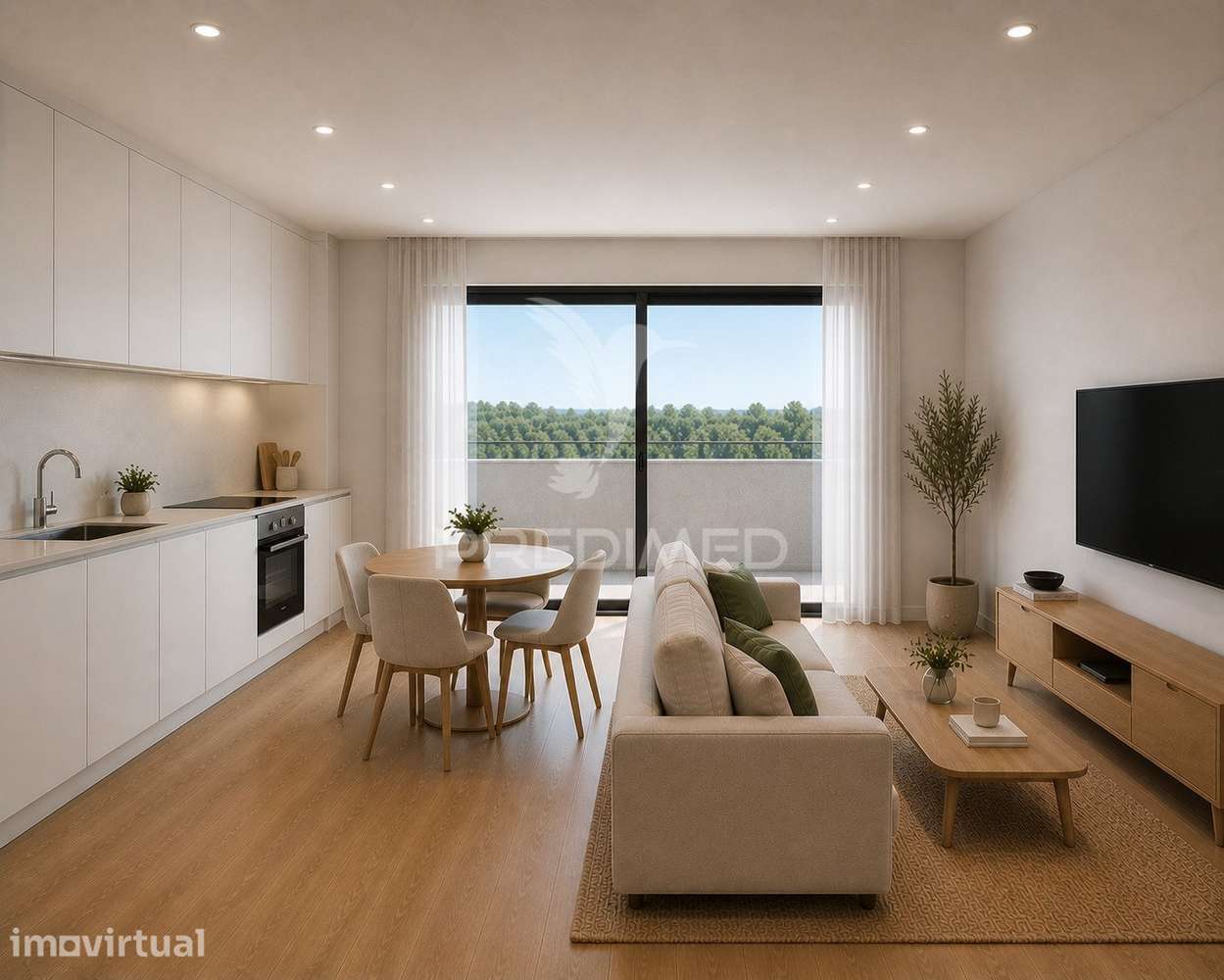 Apartamento T1 Novo em Tondela | Design Moderno e Excelente Localiz... - Grande imagem: 2/5