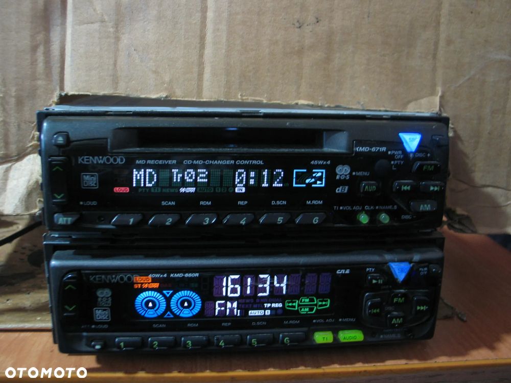 radio radioodtwarzacz minidisc mini disc kenwood KMD-671R KMD-860R - 11