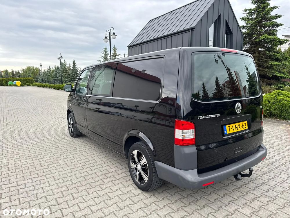 Volkswagen TRANSPORTER T5 LIFT L2H1 Long Klima Elektryka Navi Dubel Kabina Brygadówka - 17