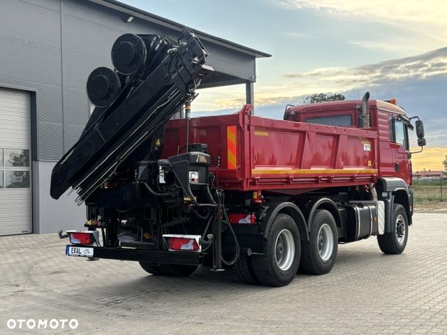 MAN TGA 26.430 Kipper Dautel Hydroburta 6x6 HDS stan idealny - 13