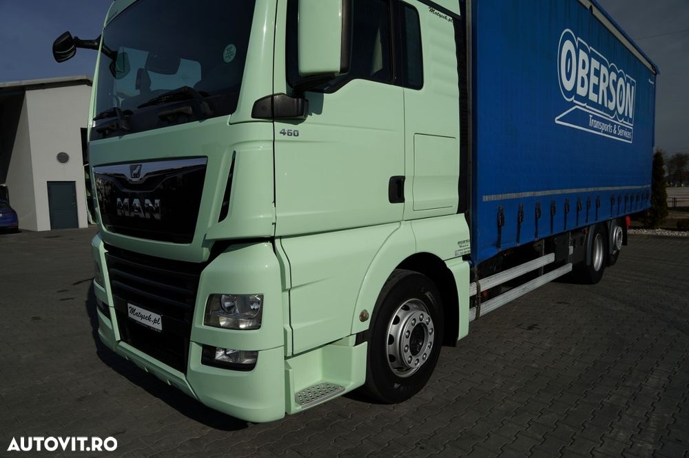 MAN TGX 26.460 / 120 M3 / 6x2 / SOLO /  AXĂ RIDICATĂ / AXĂ DIRECȚIE / - 9