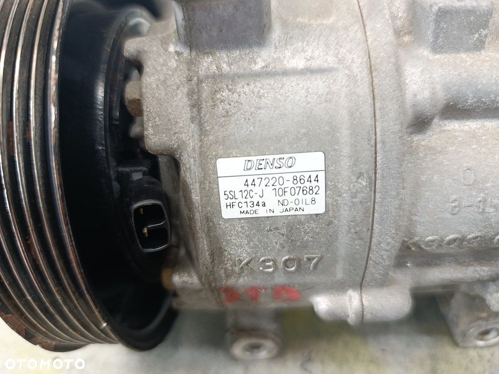 POMPA, SPRĘŻARKA KLIMATYZACJI ALFA ROMEO 147 447220-8644 DENSO 1.9 JTD - 7