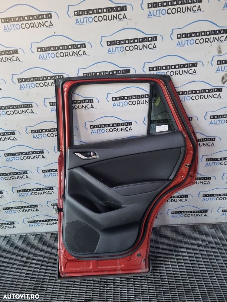 Usa Dreapta Spate Mazda CX - 5 2012 - 2015 SUV 4 Usi Rosu (1074) - 4