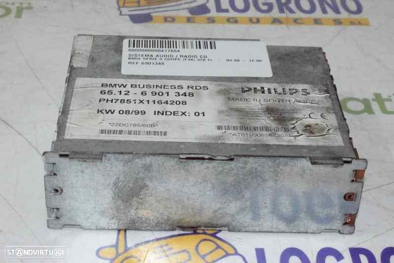 SISTEMA DE ÁUDIO RÁDIO CD BMW SERIE 3 COUPE E46 - 1