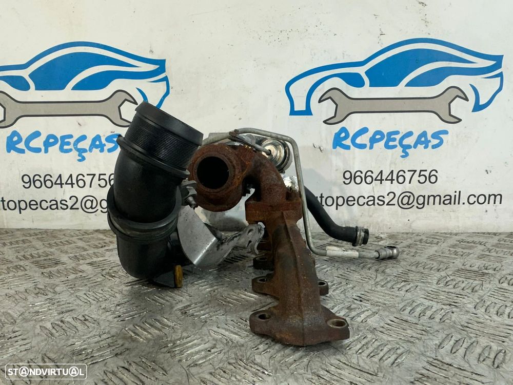 .Turbo Completo Original PSA Peugeot Citroen 1.6 HDI 90cv 9HX DV6UTED4 TD025S2-06T4 - 4