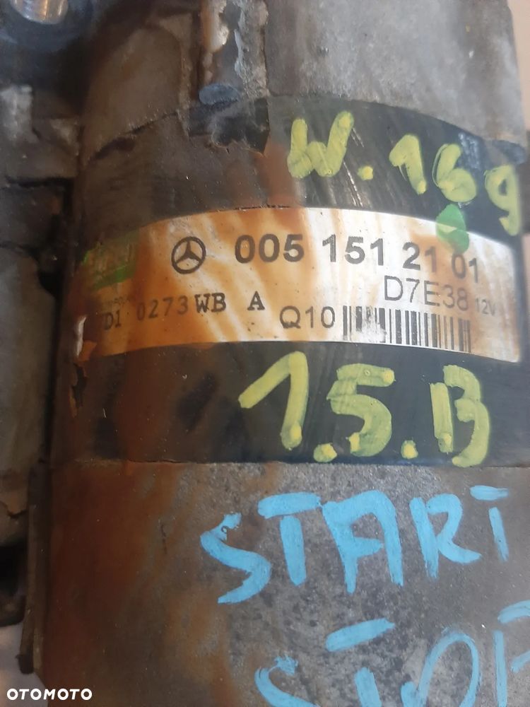 Rozrusznik MERCEDES W169  1.5 B  0051512101 - 2