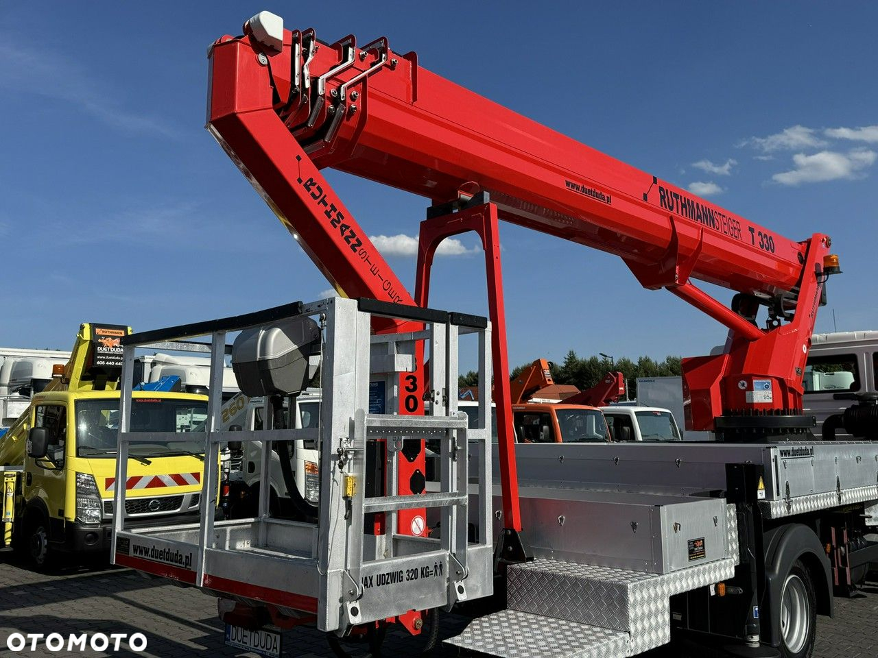 MAN TGL 7.150 Zwyżka Ruthmann T330 33-Metry DMC 7500KG 21m w Bok - 23