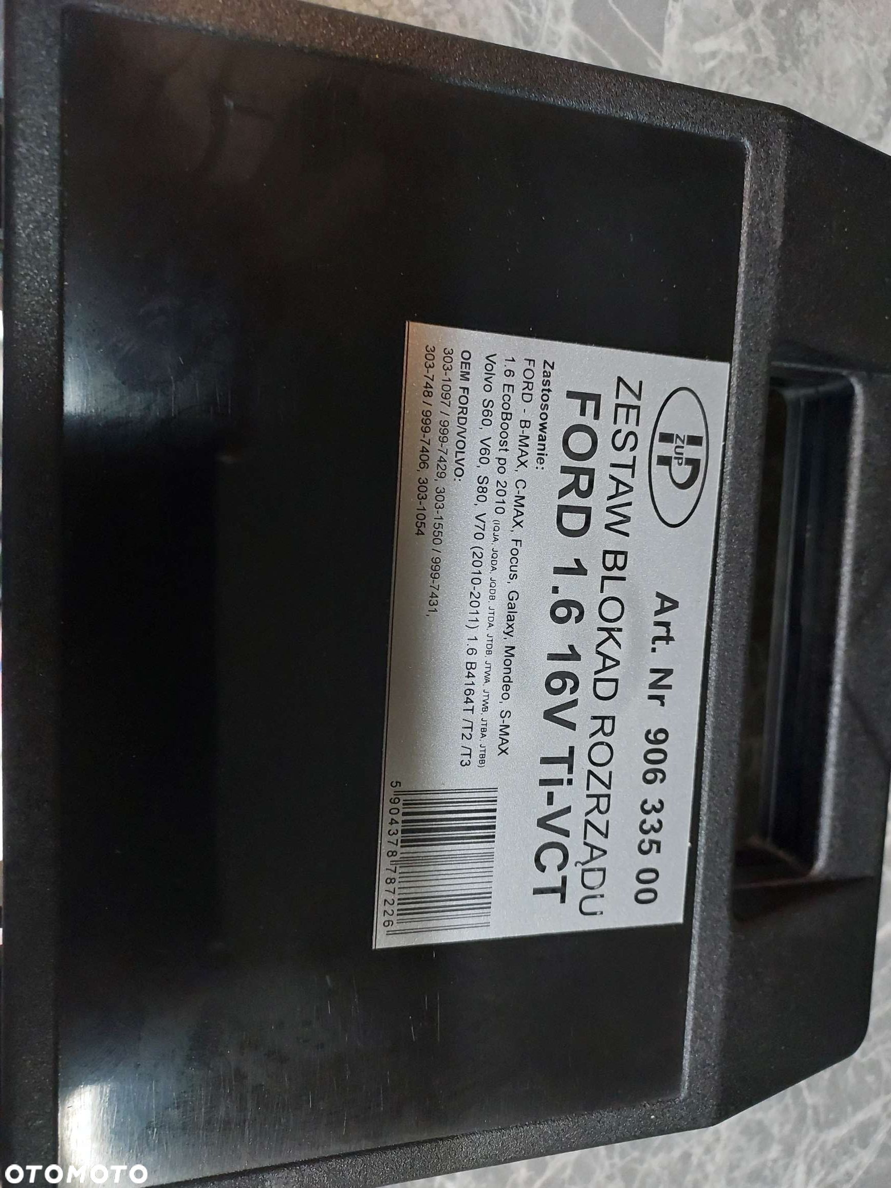 Blokada rozrządu wynajem 1.5 i 1.6 Ford Ti-VCT Ecoboost , Volvo 1.5 i 1.6 GTDi benzyna, pasek - 1