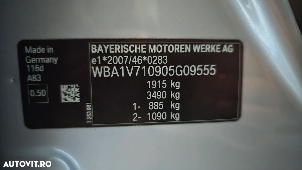 BMW Seria 1 116d Aut. - 11