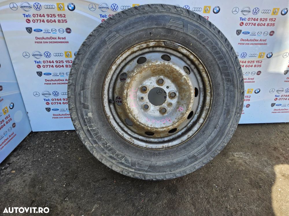Roata rezerva Peugeot Boxer Citroen Jumper Fiat Ducato r15c - 4