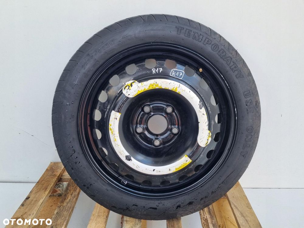 KOŁO DOJAZDOWE Audi A4 B6 B7 _ dojazdówka 125/80 R17 5x112 8E0601027C - 1