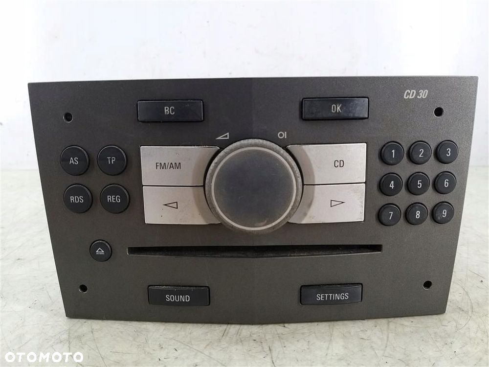 Radio+ wyświetlacz kpl Opel Astra III H ROK 2004=2013 13251045 - 2