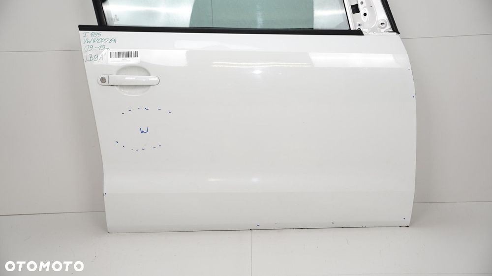 DRZWI PRAWY PRZÓD PRZEDNIE VW POLO 6R 09-15R LB9A - 2