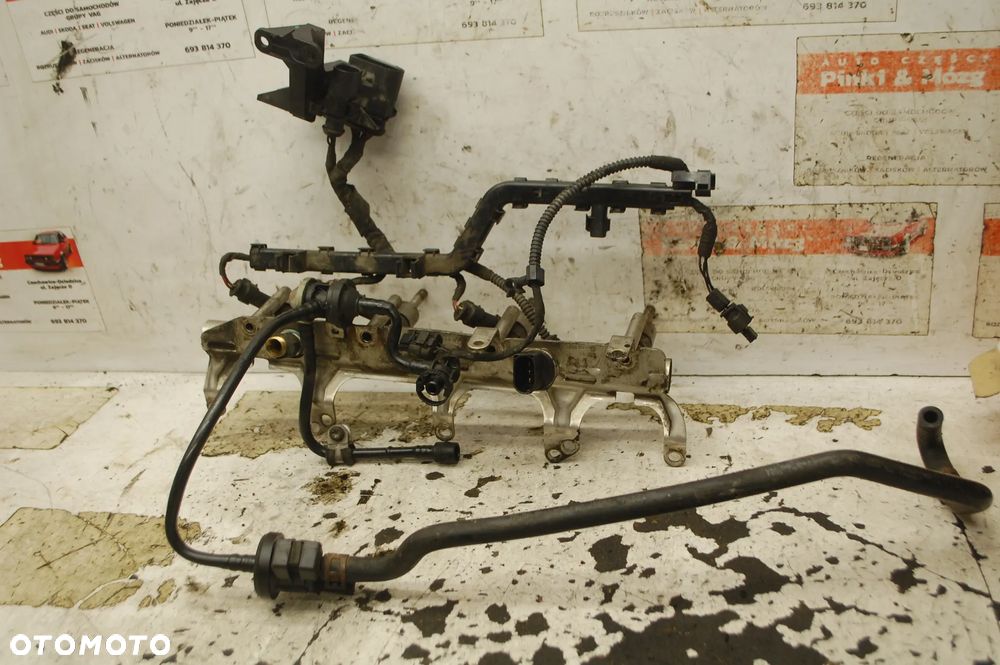 LISTWA WTRYSKOWA + WTRYSKI 06J133317 2.0 TFSI 1.8 TSI SKODA SUPERB II AUDI SEAT VW - 1