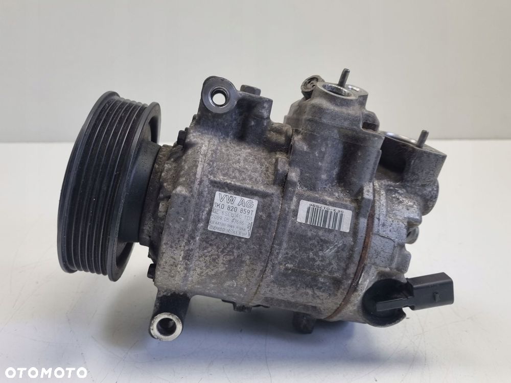 SPRĘŻARKA KLIMATYZACJI VW Golf VI 1.4 TSI _ 1K0820859T - 1