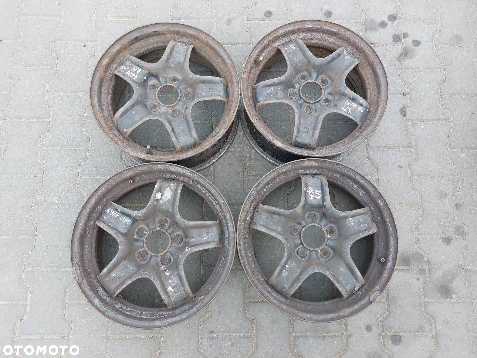 FELGI STALOWE 4 SZT 5X110 6.5JX16 ET39 FI 70.2 OPEL ZAFIRA B ASTRA VECTRA - 1