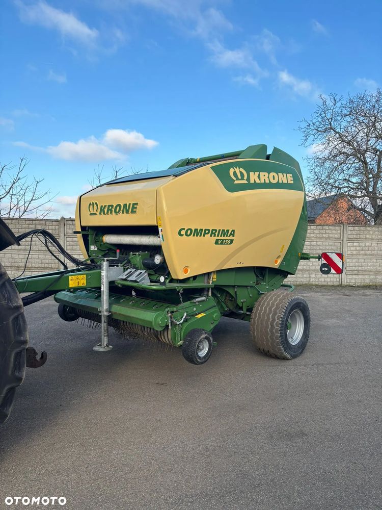 Krone Krone Comprima V150 –ISOBUS/ Zmienokomorowa/Opuszczana podłoga – 2020 –12688 Bel - 1