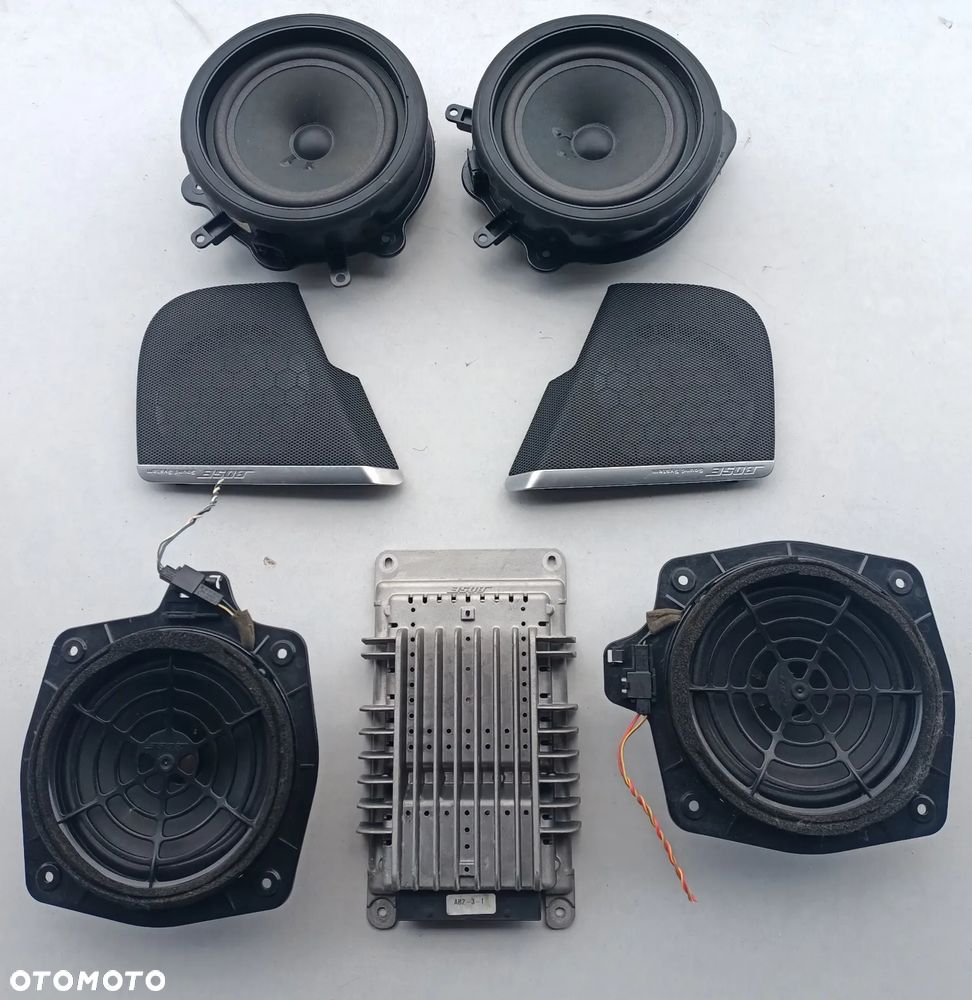 NAGŁOŚNIENIE BOSE -4X GŁOŚNIK ,WZMACNIACZ ,KRATKI -AUDI A3/8P - 1