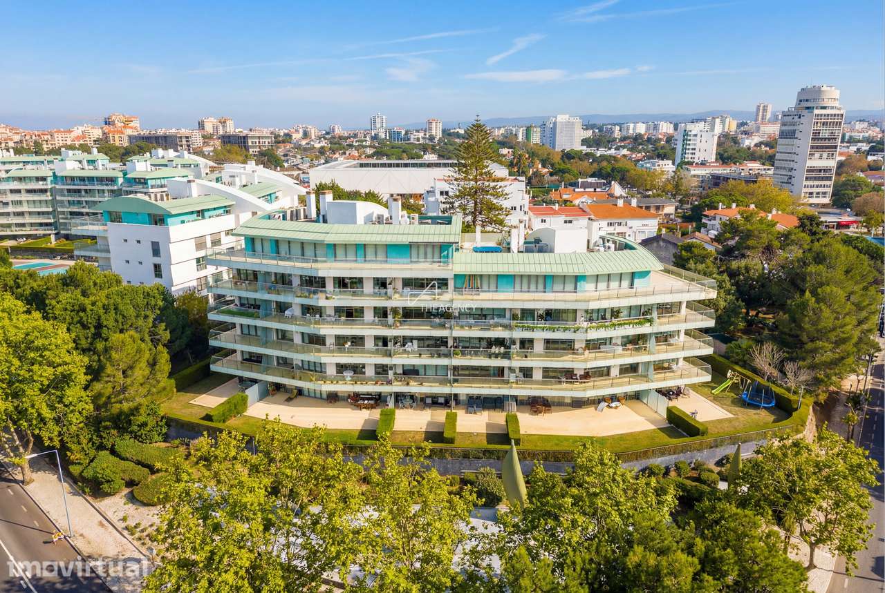 Apartamento T2 Mobiliado em Condominio de Luxo com Vista Mar - Cascais - Grande imagem: 3/31