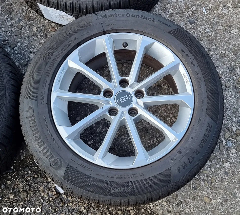 4x koła opony felgi zima Audi A6 A7 A4 A5 VW Seat Skoda Continental WinterContact TS 850 P 225/60/17 225/60R17 5x112 - 5