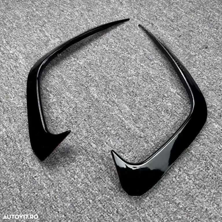 Set Extensii Ornamente Prelungiri Simple Bara Spate BMW G20 G21, Negru - 4