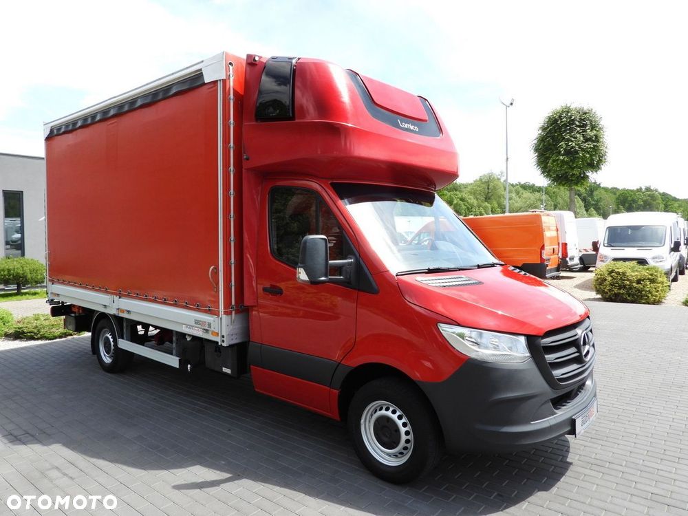 Mercedes-Benz SPRINTER 316 PLANDEKA 8 PALET TEMPOMAT KLIMATYZACJA  160KM - 5