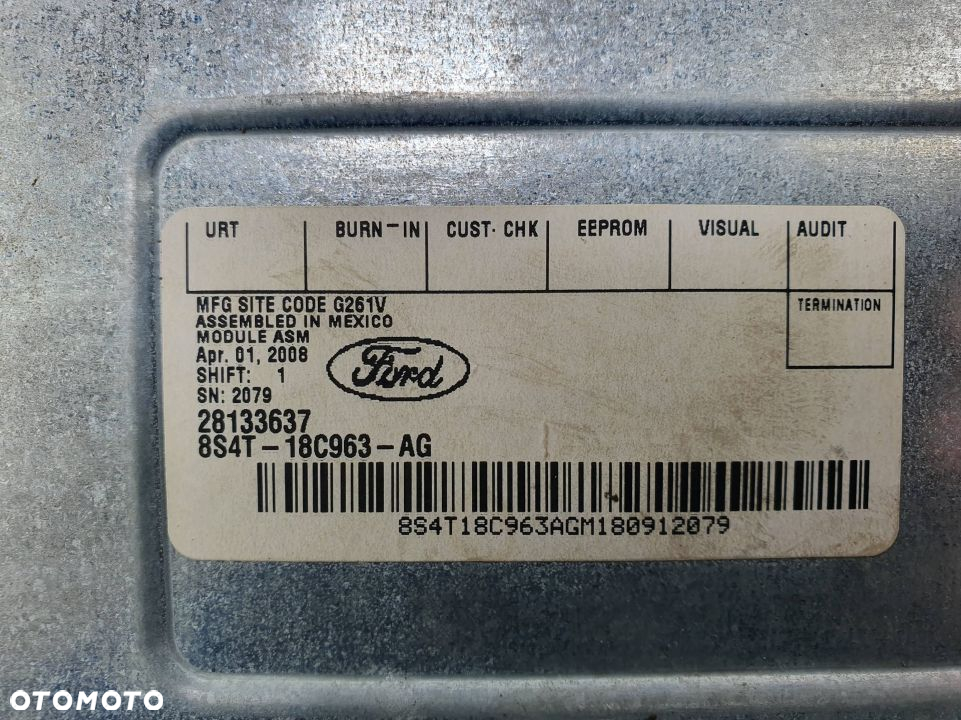 MODUŁ FORD MUSTANG GT 8S4T-18C963-AG - 3