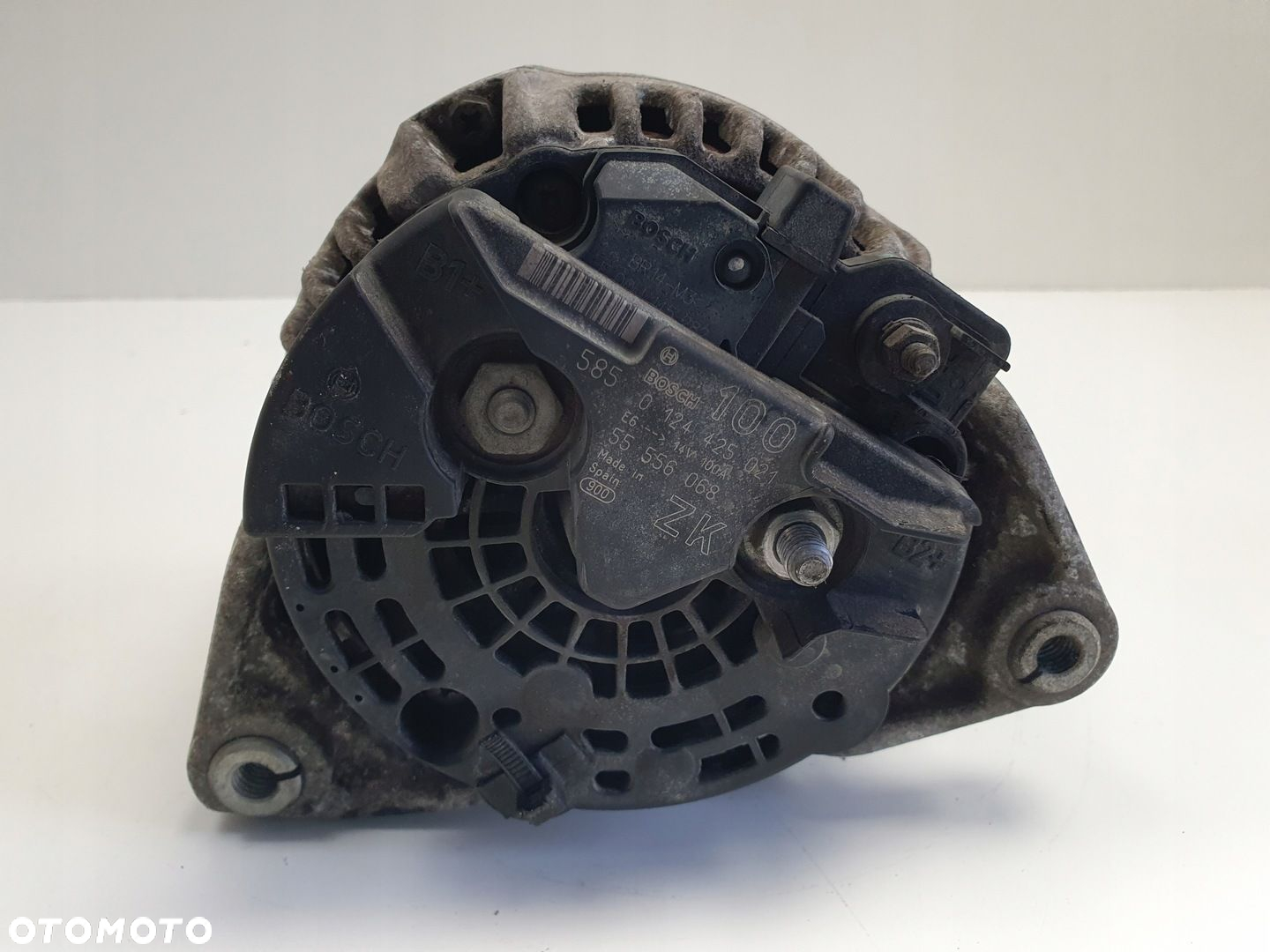 Opel Corsa C 1.4 16V ALTERNATOR 0124425021 ZK 100A bosch 55556068 - 4