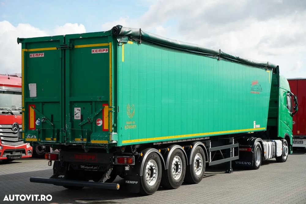 Volvo FH 500 / KIT / HIDRAULICĂ / RETARDER / I-SAVE / I-PARK COOL + BASCOLĂ KEMPF 60m3 / PUNȚĂ RIDICATĂ / 2021 - 4