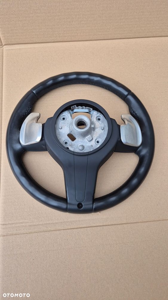 BMW F20 f21 M140 M135 F30 F31 F32 F36 KIEROWNICA M PAKIET ŁOPATKI SKÓRA ŁADNA - 5