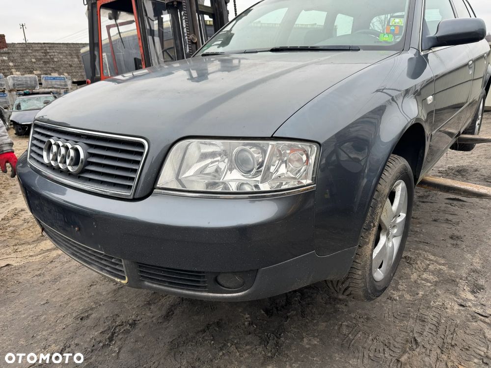 PRZÓD KOMPLETNY ZDERZAK PAS MASKA BŁOTNIK AUDI A6 C5 LIFT LX7Z - 3