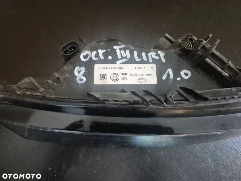 Halogen Lewy Skoda Octavia III Lift 2016-2020r - 2