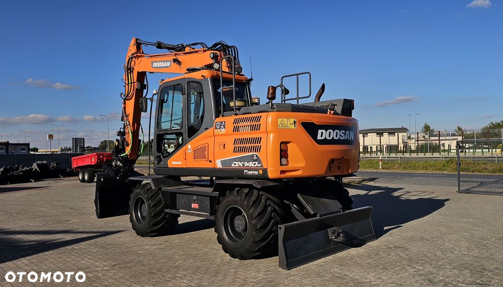 Doosan DX140 W-5  DX140W-5 DX 140 głowica obrotowa szczypce centralne - 3