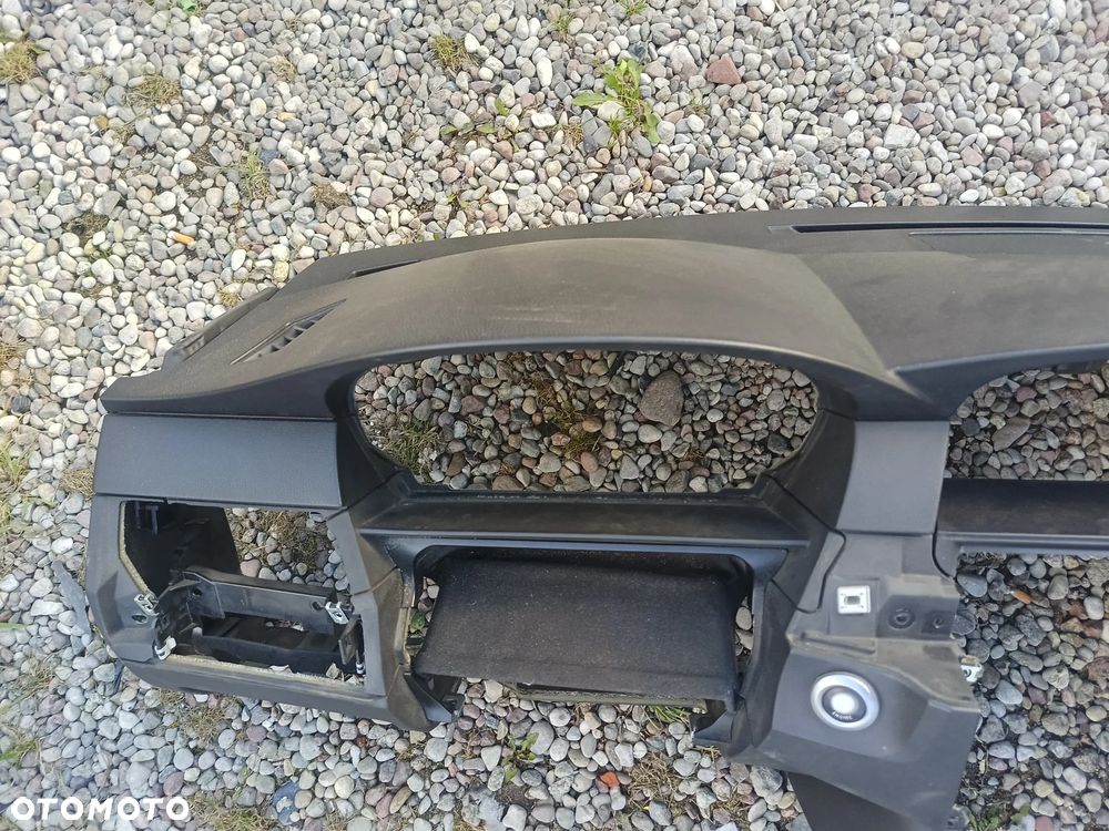 KONSOLA DESKA ROZDZIELCZA BMW 5 E60 E61 LIFT PODUSZKA PASAŻERA - 4