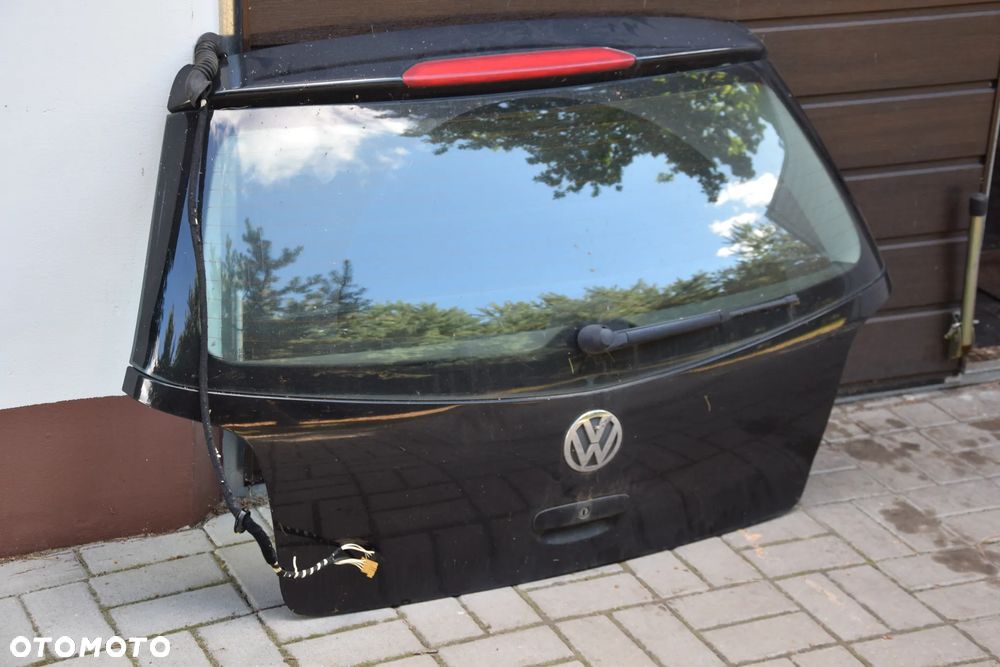 VW Polo IV 9N 01-09 Klapa bagażnika LC9Z czarna Kompletna - 4