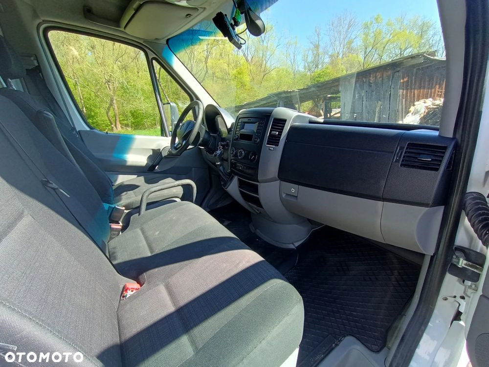 Mercedes-Benz Sprinter KONTENER+ winda ZEPRO (750kg) 2.1 diesel 163kM automat 2015 rok ROZSTAW OSI MAXI 4,34m ZADBANY! - 9