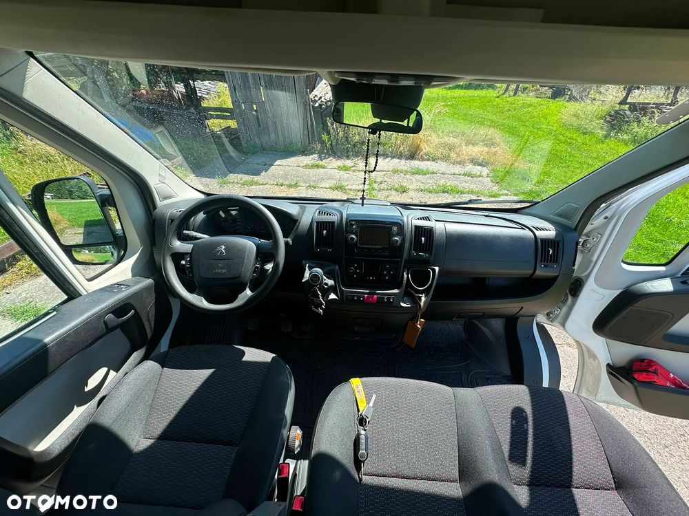 Peugeot Boxer DOKA, BRYGADÓWKA 6-osób 2.0 diesel 163kM, manual,2017rok, EURO 6! ORGINALNY NIEWIELKI PRZEBIEG! - 7
