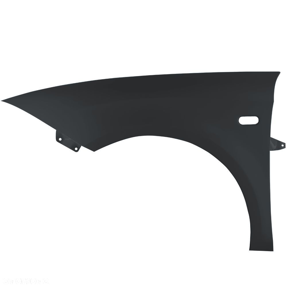BLU Błotnik SEAT LEON II 2 1P1 LW7Z Lewy Szary 2005-2012 przód GrauTrack - 2