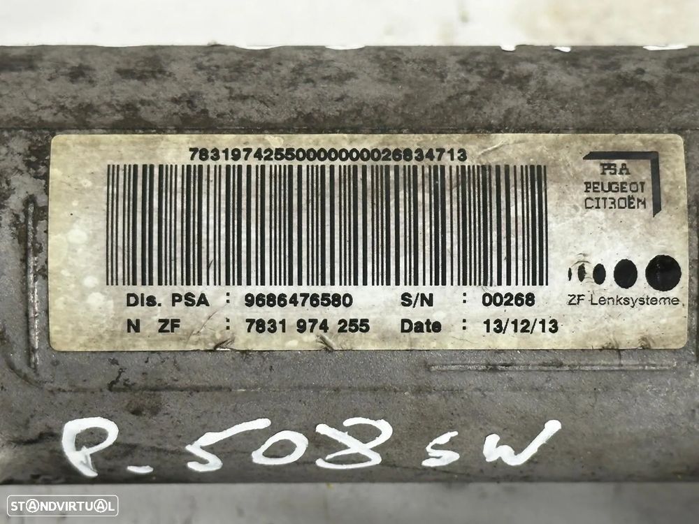 Caixa Direção - Peugeot 508 (2014) - 4