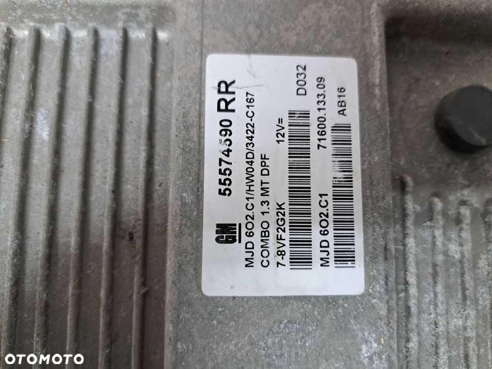 OPEL 1.3 CDTI STEROWNIK KOMPUTER SILNIKA 55574590RR - 2