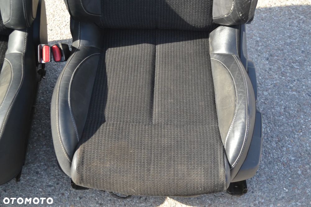 CITROEN C4 II B7 FOTEL FOTELE PRZÓD PRZEDNIE KANAPA PÓŁSKÓRA KPL POMORSKIE - 7