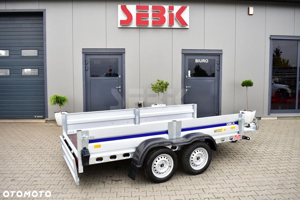 Wiola Mocna przyczepa lekka SILEZIA PLUS MAX 302 x 152 cm. DMC. 750 kg. DOSTAWA!! - 6