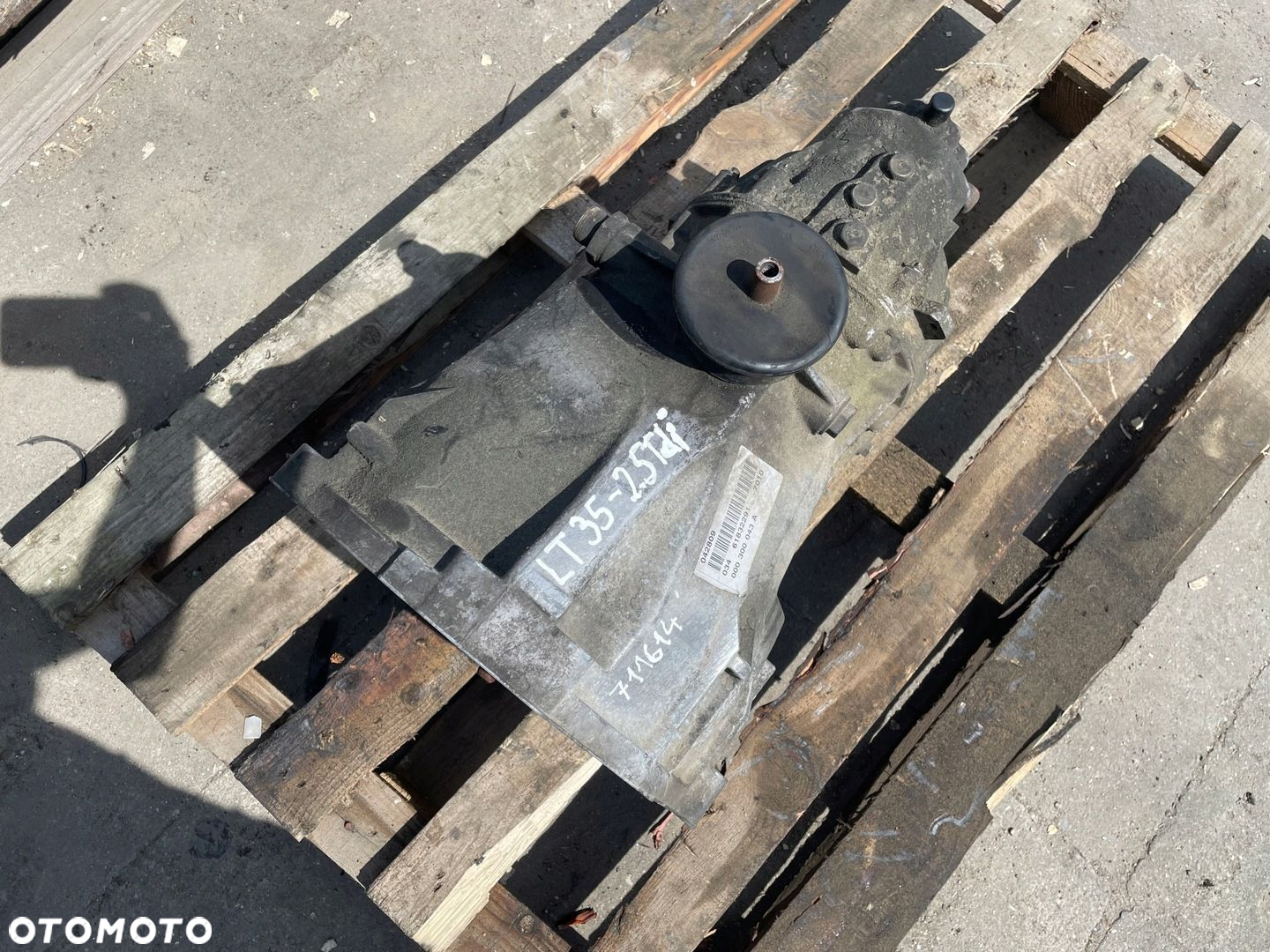 vw lt II 2.5 tdi skrzynia biegów manualna kod - 711614 711.614 - 2