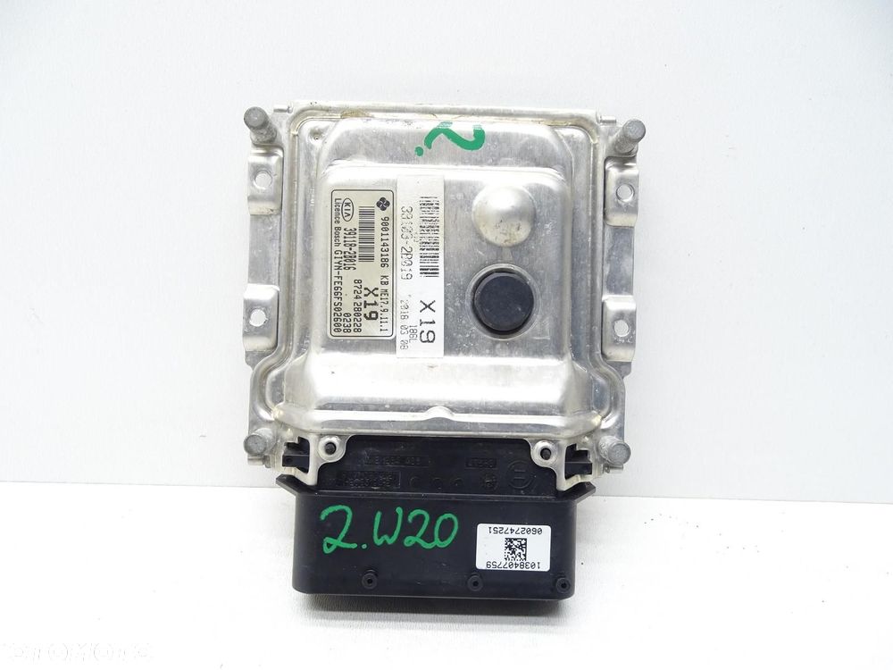 MODUŁ STEROWNIK SILNIKA GF4C 39118-2B016 1.6 16V KIA VENGA LIFT - 1