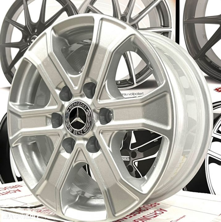 Jante Mercedes Sprinter 16 inch, speciale de greutate , noi - 3