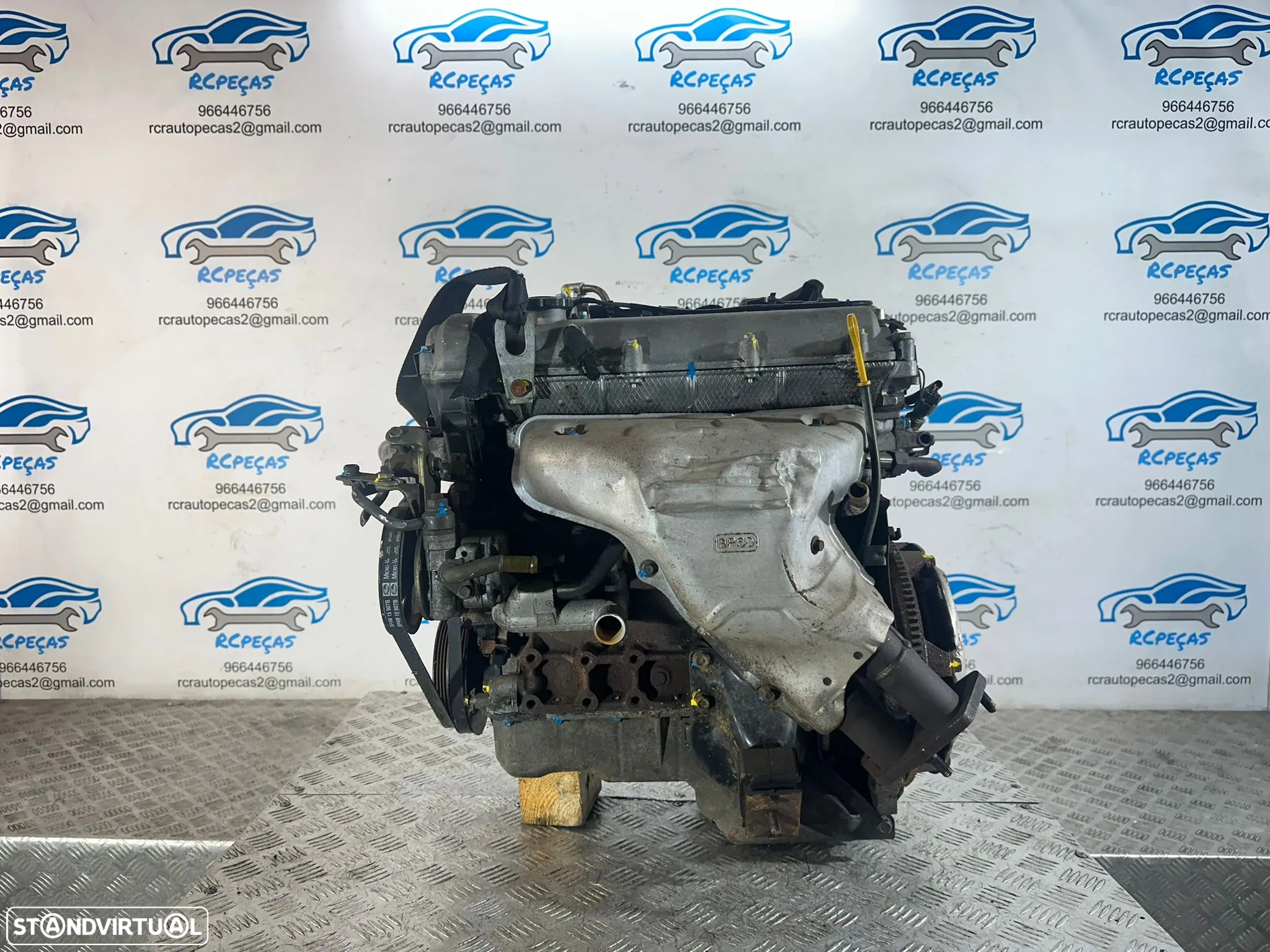 .Motor Completo BP6D 1.8i 16v 146cv Mazda Mx5 II 2 Mk2.5 NB - 8