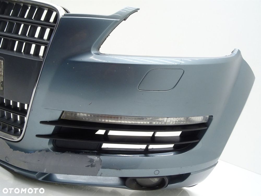 Zderzak przedni przód grill atrapa chrom ly7e 4l0807437 audi q7 4l - 9