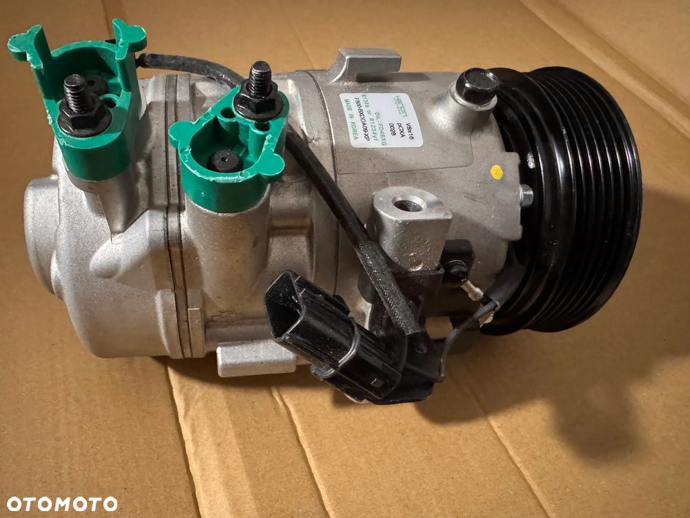 NOWA Sprężarka Kompresor klimatyzacji ORYGINAŁ F500-BXDDA-09 HYUNDAI ix35 KIA Sportage III 97701-2Y550 - 1